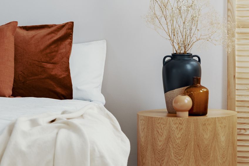Bedroom Colors that go with Brown