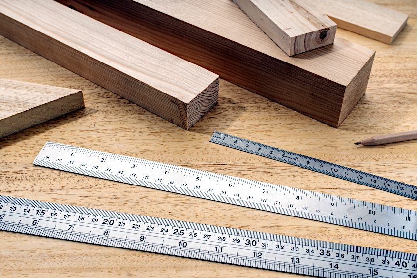 Steel Rulers for Woodwork