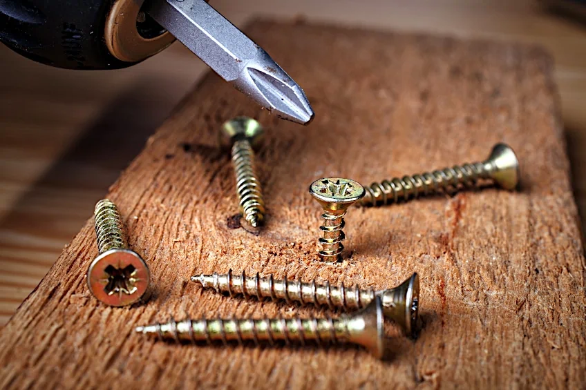 Typical Wood Screw Types