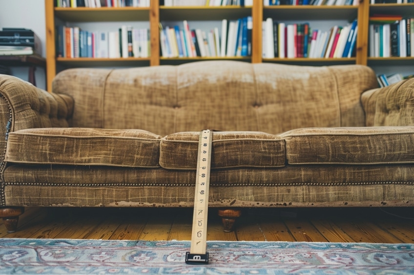 measuring couch
