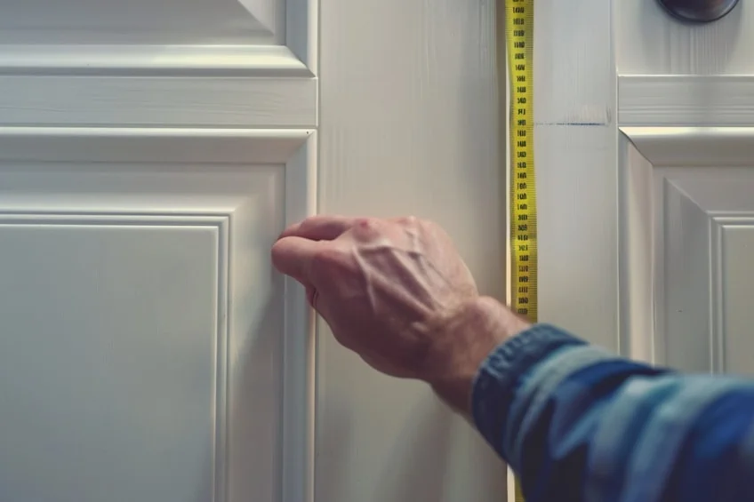 measuring doorframe for couch dimensions